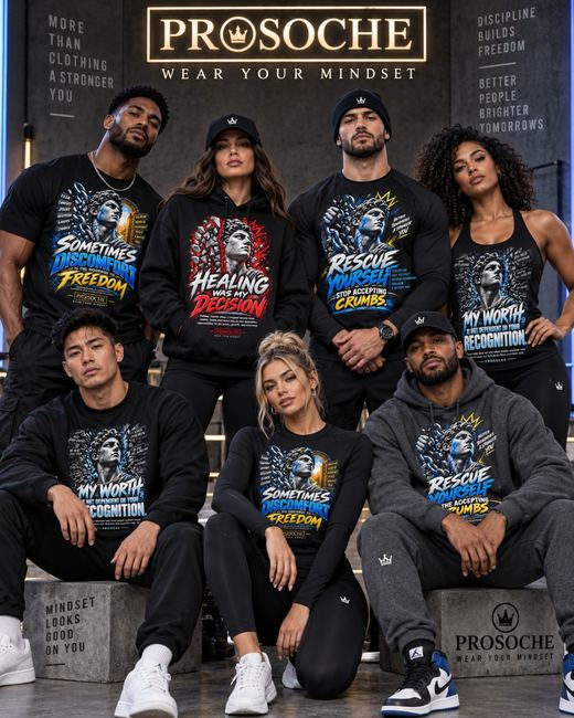 PROSOCHE models wearing mindset apparel