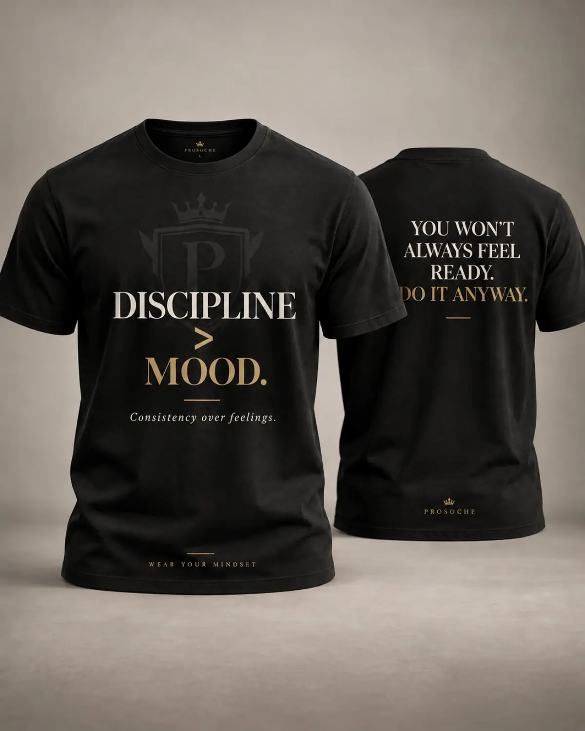 Discipline over Mood premium shirt